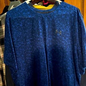Under Armour Men's Blue Camo Tee